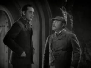 1939 Hound of the Baskervilles Basil Rathbone and Nigel Bruce