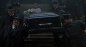 1997 Mouse Hunt Nathan Lane and Lee Evans Funeral