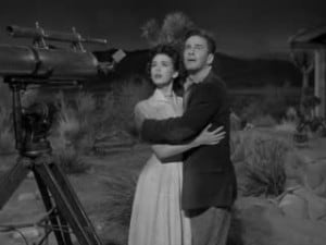 1953 It Came from Outer Space Richard Carlson and Barbara Rush 2