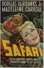 1940 Safari Movie Poster
