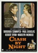 1952 Movie Poster Clash by Night