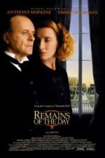 1993 remains of the day poster